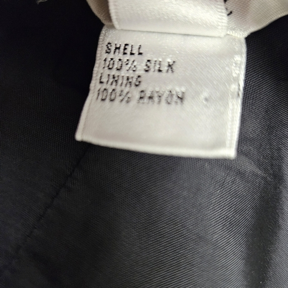 TALBOTS Midi A-Line SILK Skirt - Picture 4 of 4